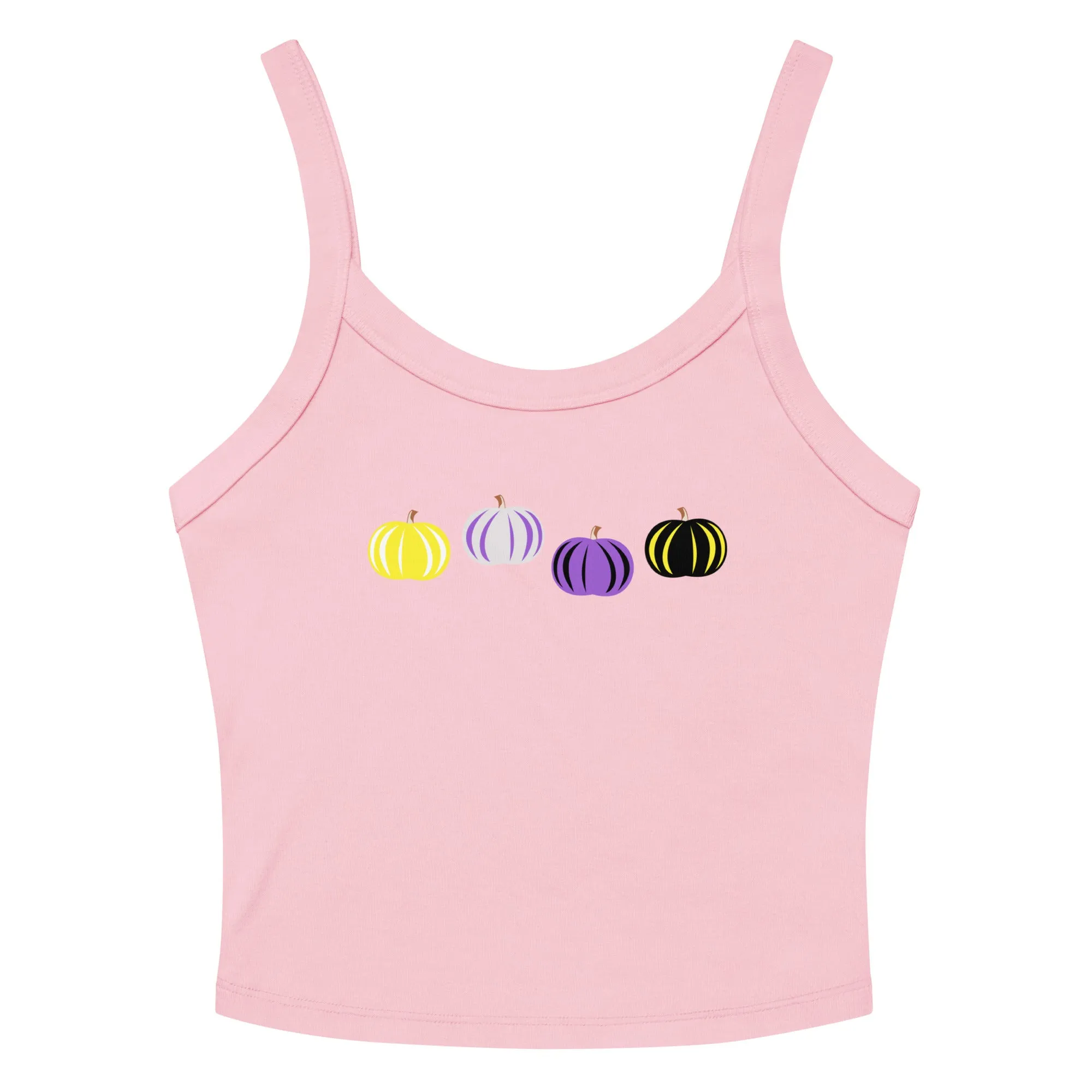 Non-Binary Pumpkins Scoop Neck Tank Top