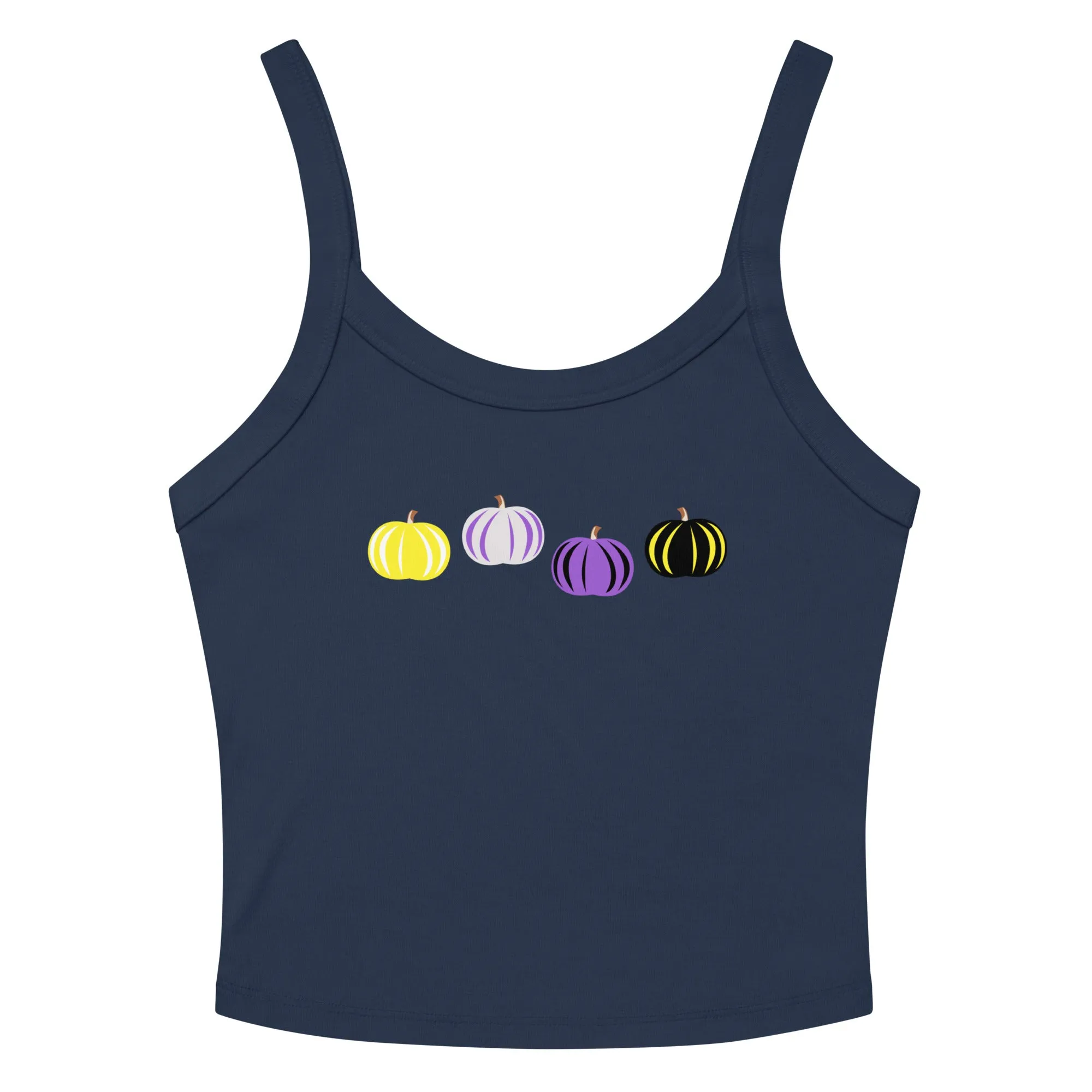 Non-Binary Pumpkins Scoop Neck Tank Top