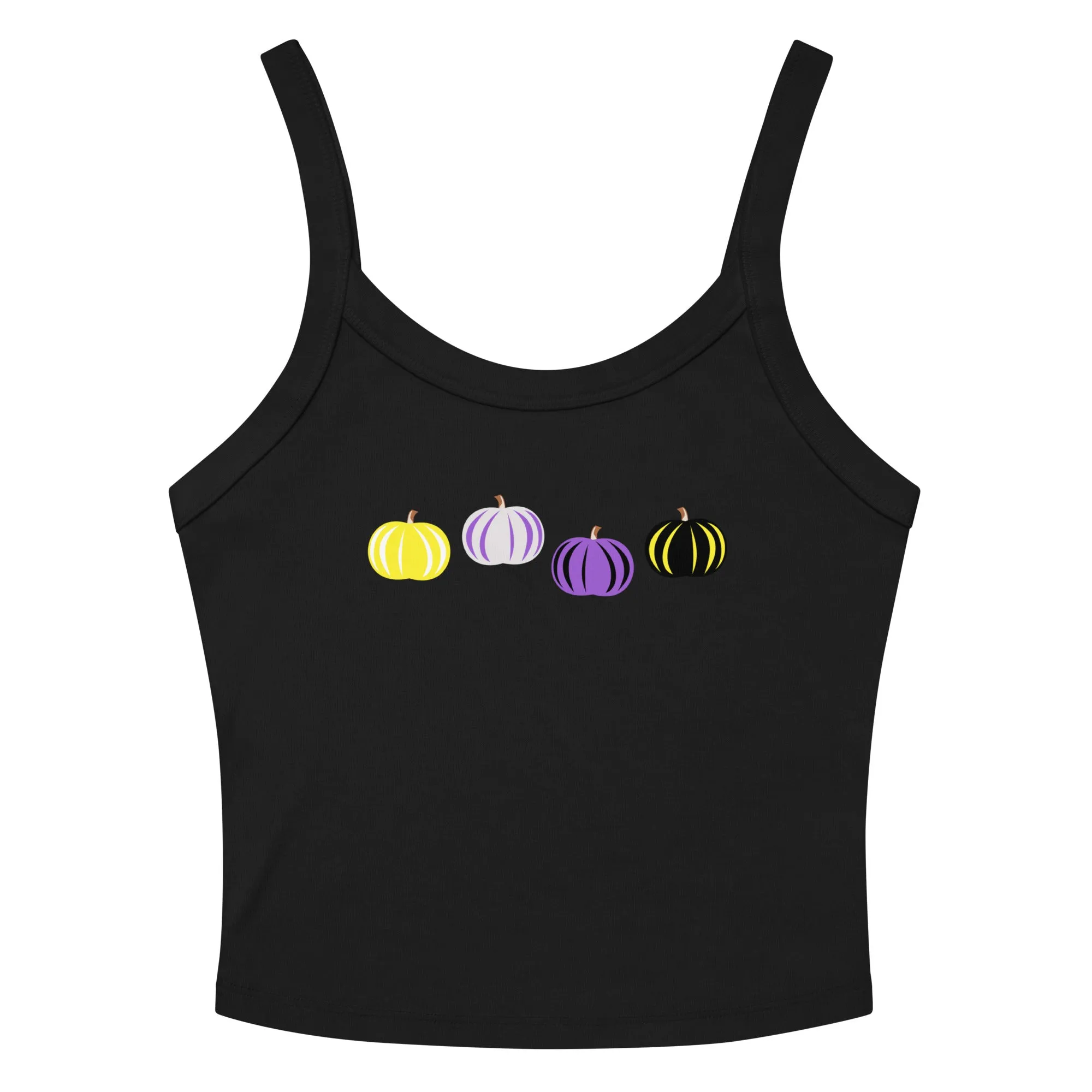 Non-Binary Pumpkins Scoop Neck Tank Top