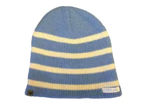 North Carolina Tar Heels TOW WOMENS Blue Striped Sparkle Skull Beanie Hat Cap