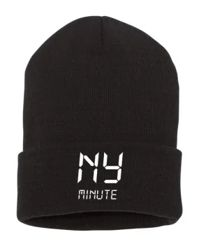 NY MINUTE TIME ICON BEANIE