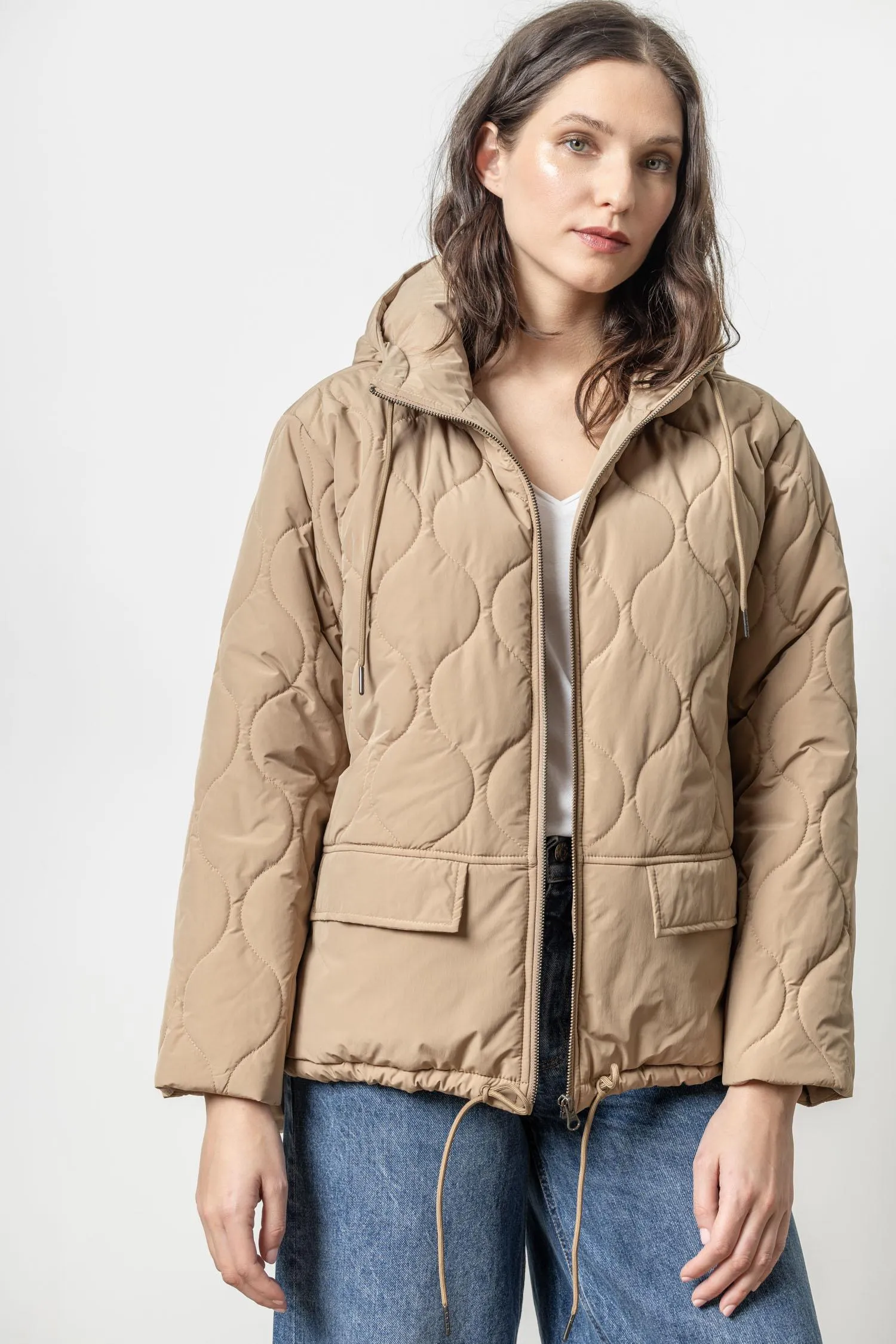 Nylon Quilted Jacket