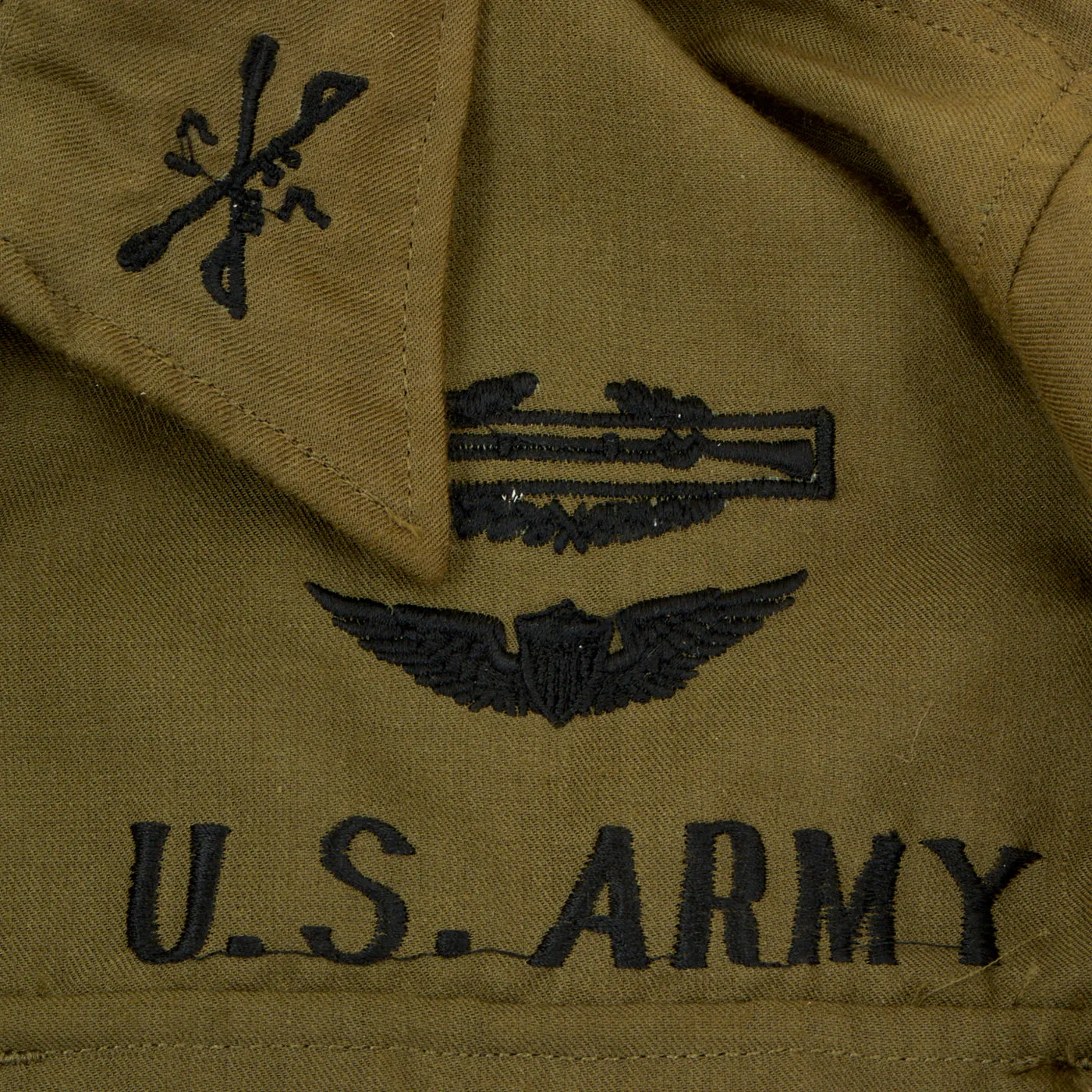 Original U.S. Vietnam War Nomex Pilot Shirt With In Country Insignia - Capt. Anderson 7th Squadron 17th Cavalry - “Ruthless Riders”