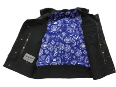 Paisley Print Lined Club Vest