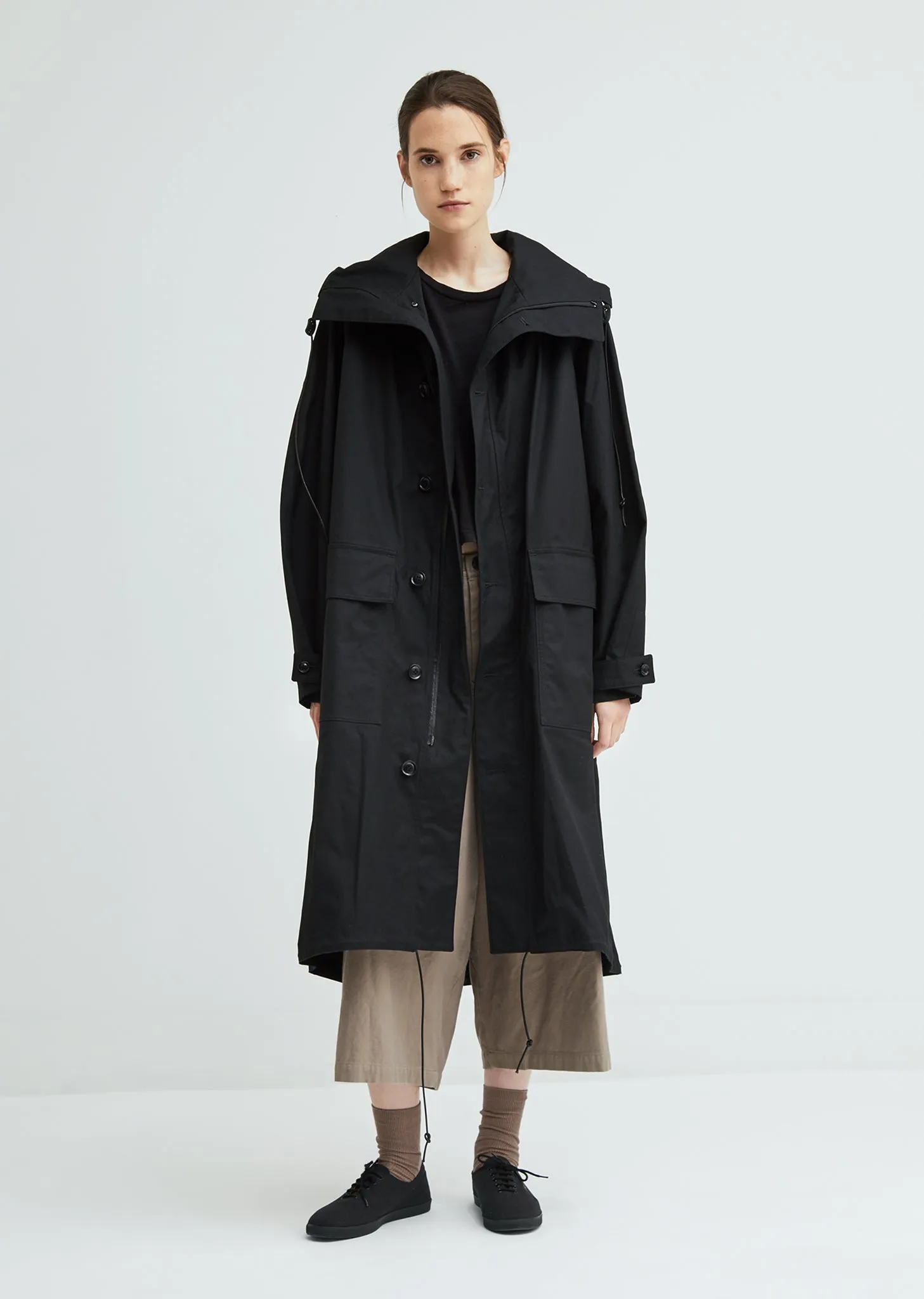 Parker Cotton Hooded Coat