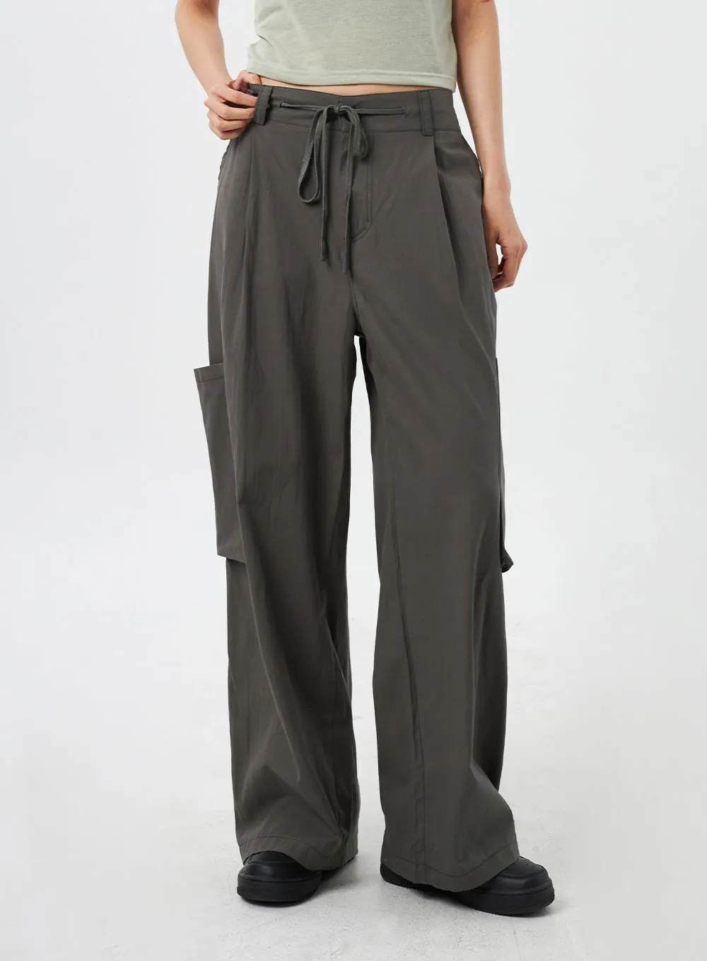 Pocket Wide Track Pants CY303