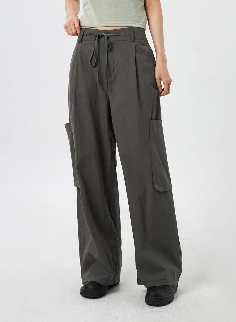 Pocket Wide Track Pants CY303