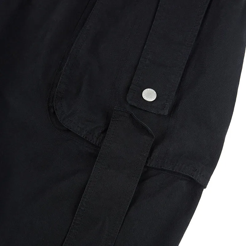 POCKETS STRIP CARGO PANTS