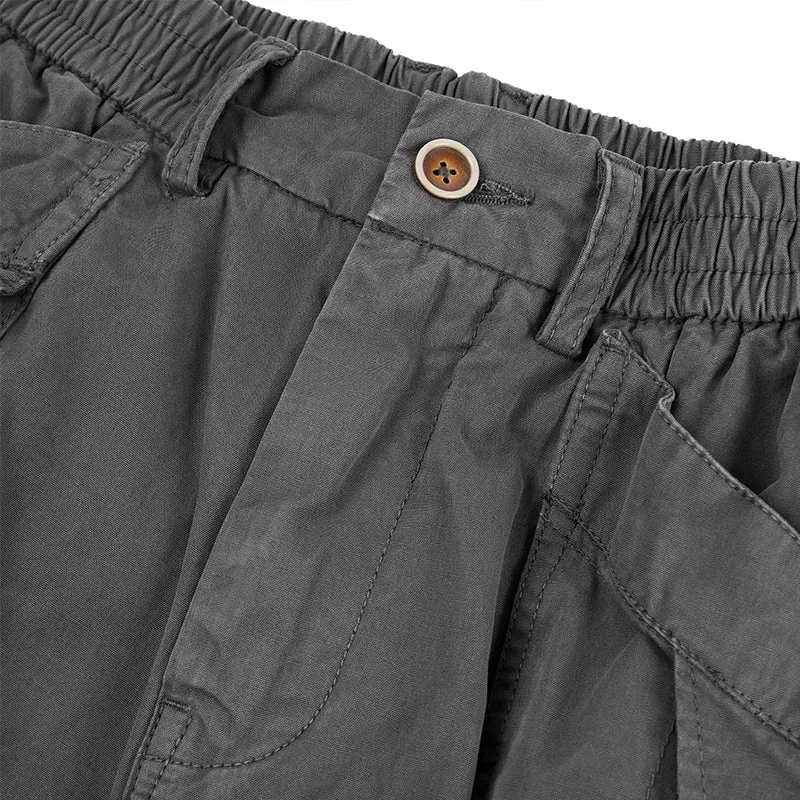 POCKETS STRIP CARGO PANTS