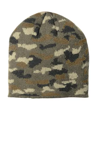 Port & Company Camo Beanie Cap