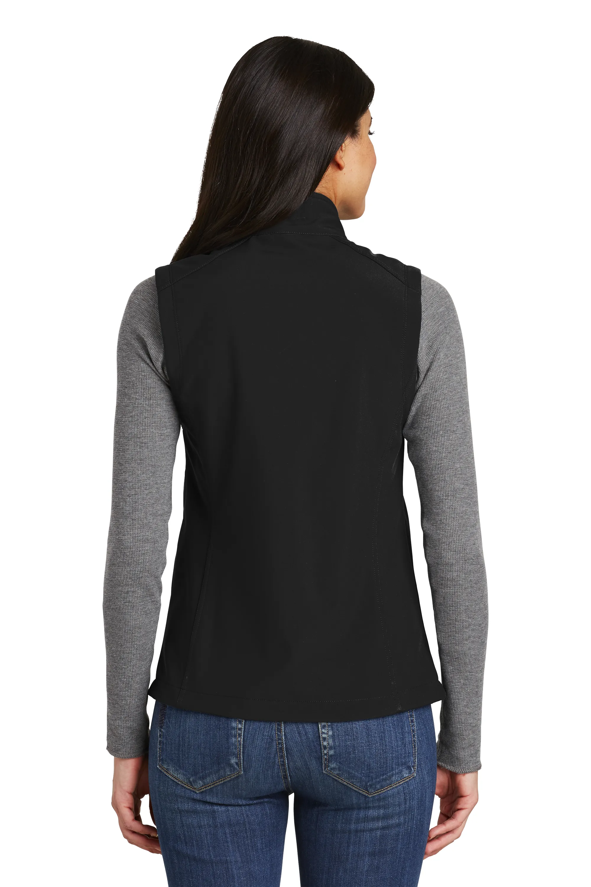 Port Authority® Women's Core Soft Shell Vest - Black