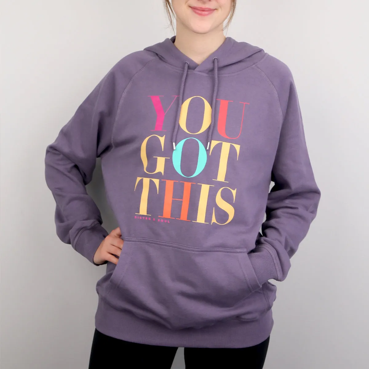 Premium You Got This HOODIE - Dusty Mauve Purple