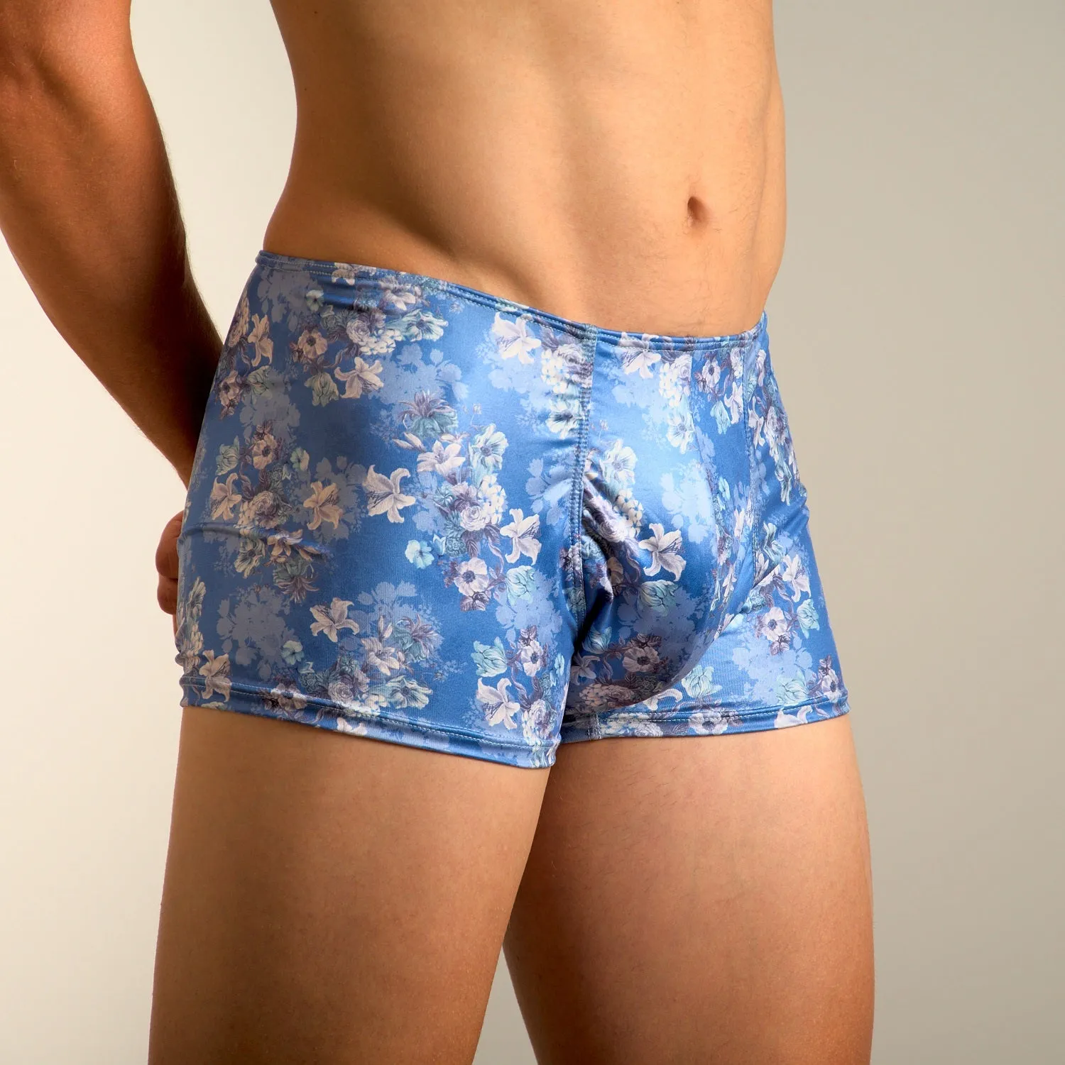 Printed Blue Trunk by Etseo