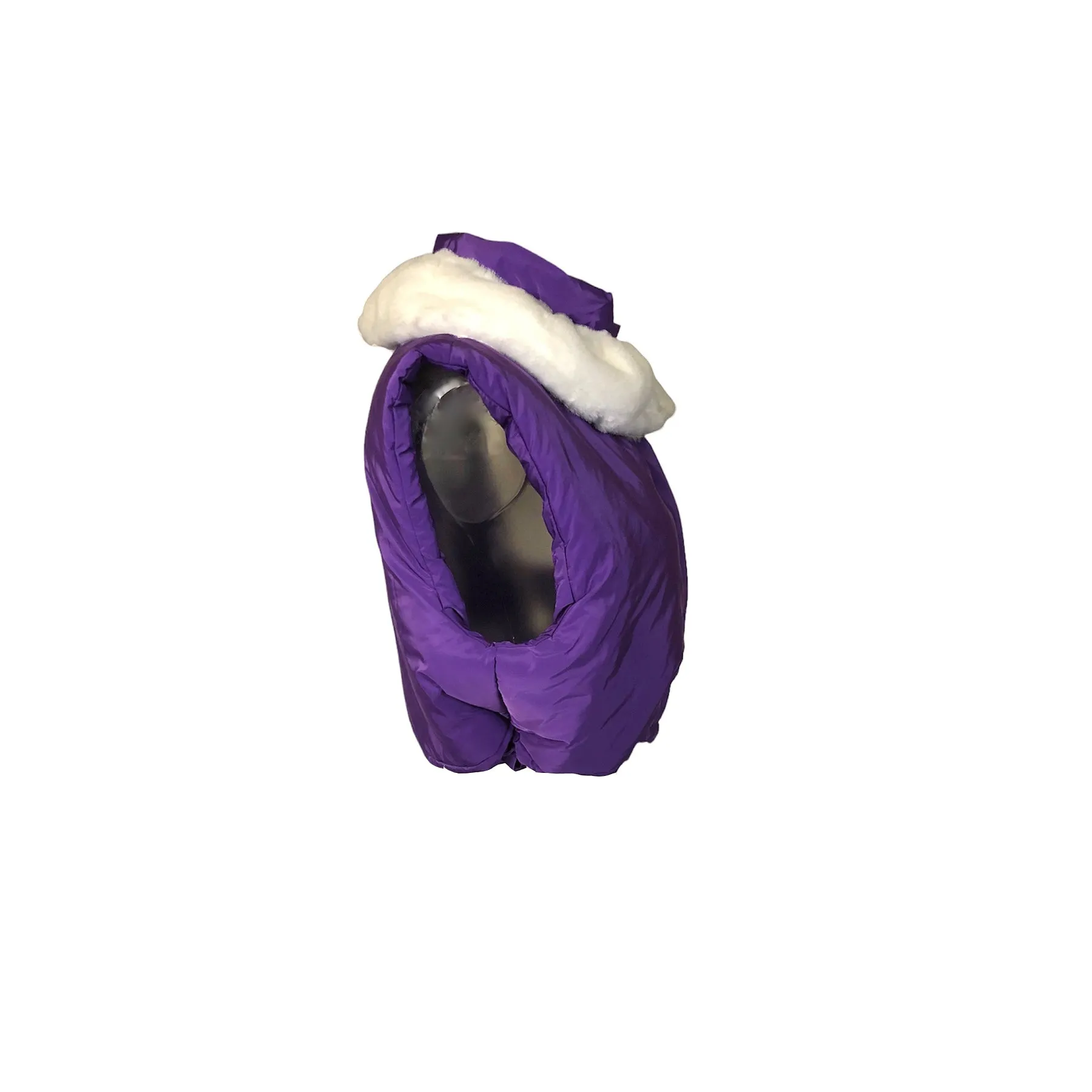 PURPLE PUFFER VEST