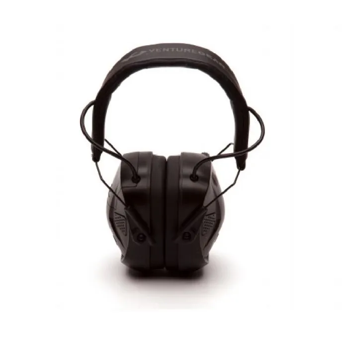 Pyramex Venture Gear VGPME30BT Bluetooth Amp BT Earmuff, Black, One Size, 1 Capture Clam Each