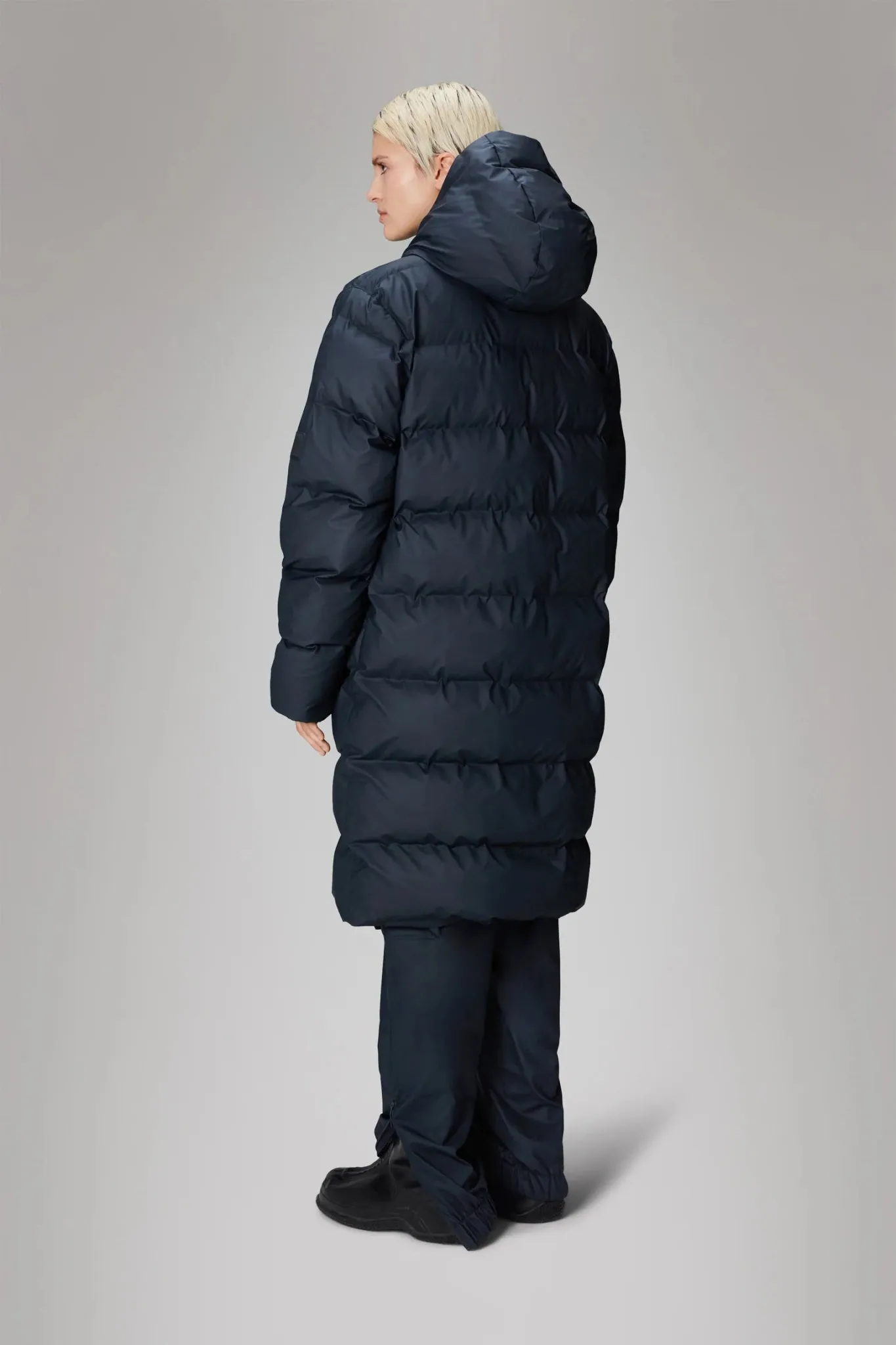 RAINS ALTA Longer Puffer Jacket W3T4