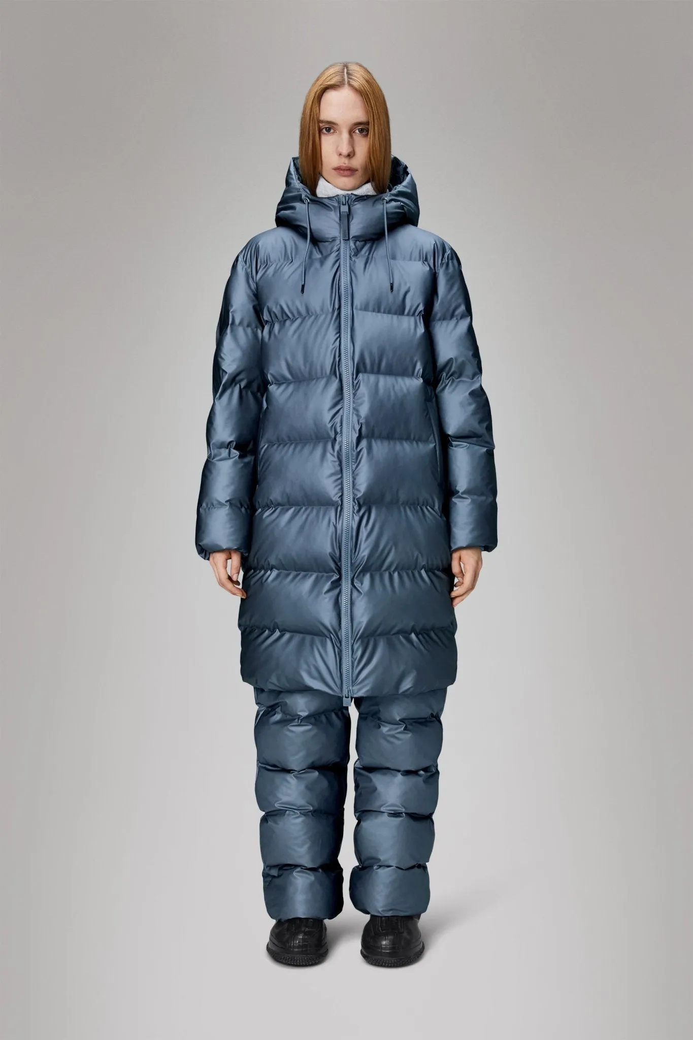 RAINS ALTA Longer Puffer Jacket W3T4