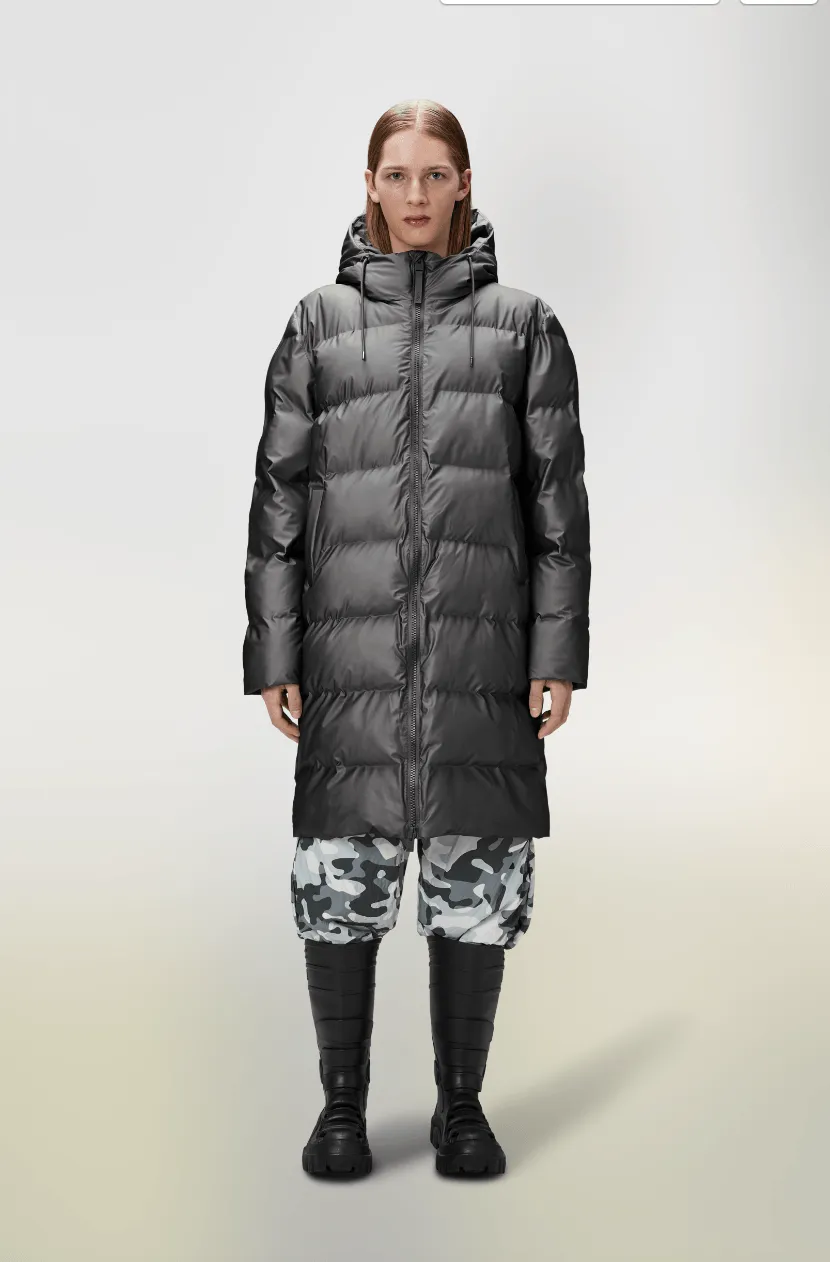 RAINS ALTA Longer Puffer Jacket W3T4