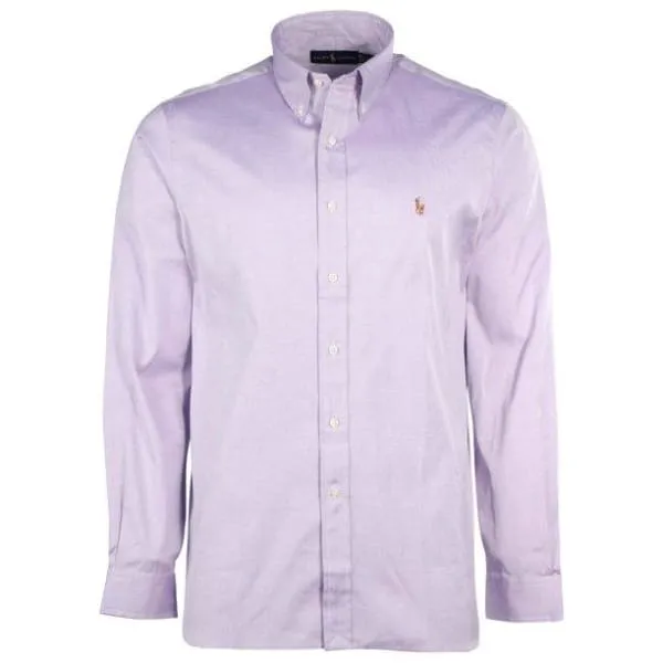 Ralph Lauren polo Yarmouth Oxford shirt lavender