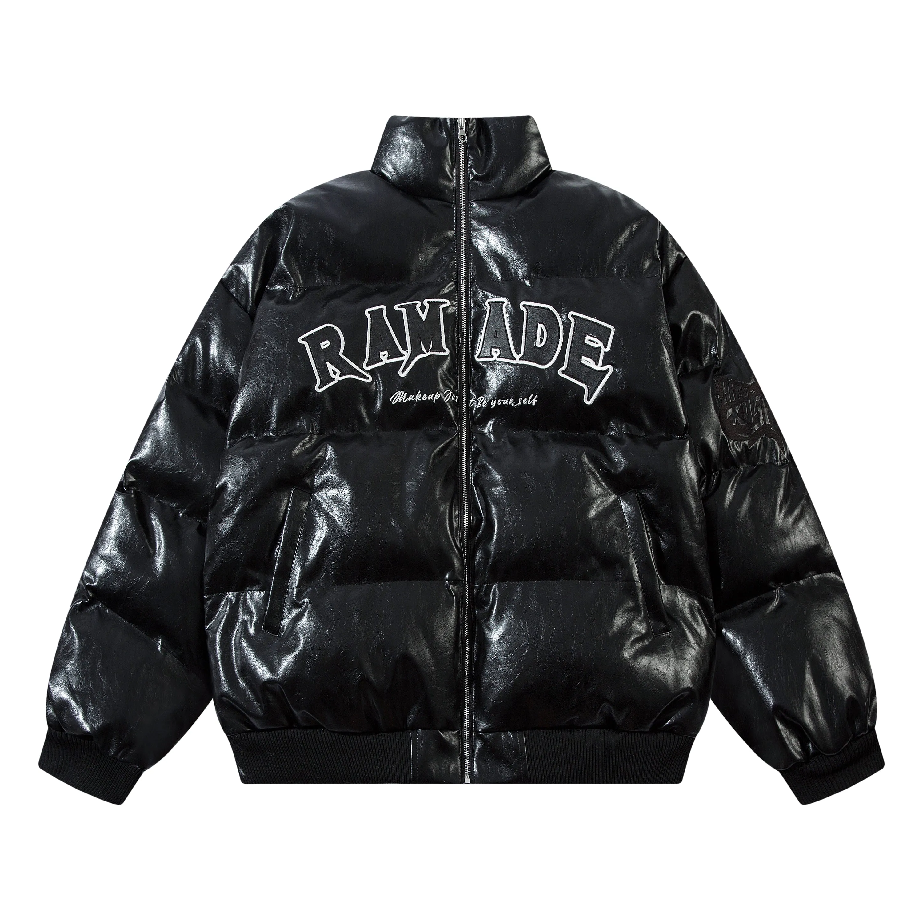 Raw Made | Shiny Statement Puffer