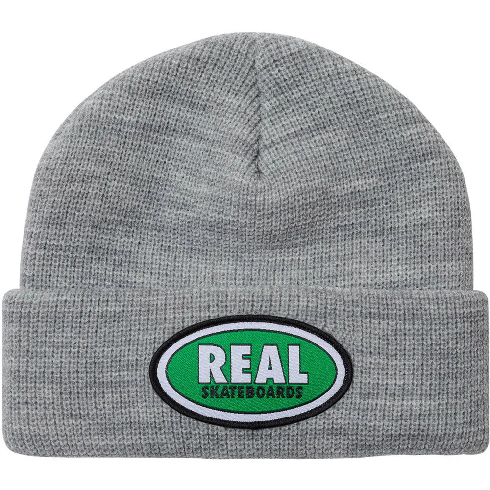 Real Oval Cuff Beanie