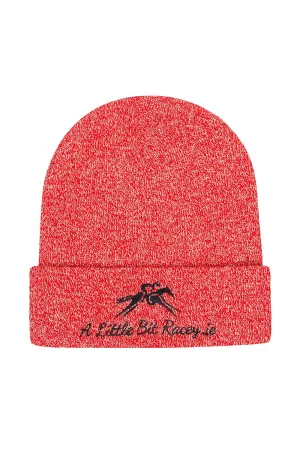 Red Beanie Hat - A Little Bit Racey