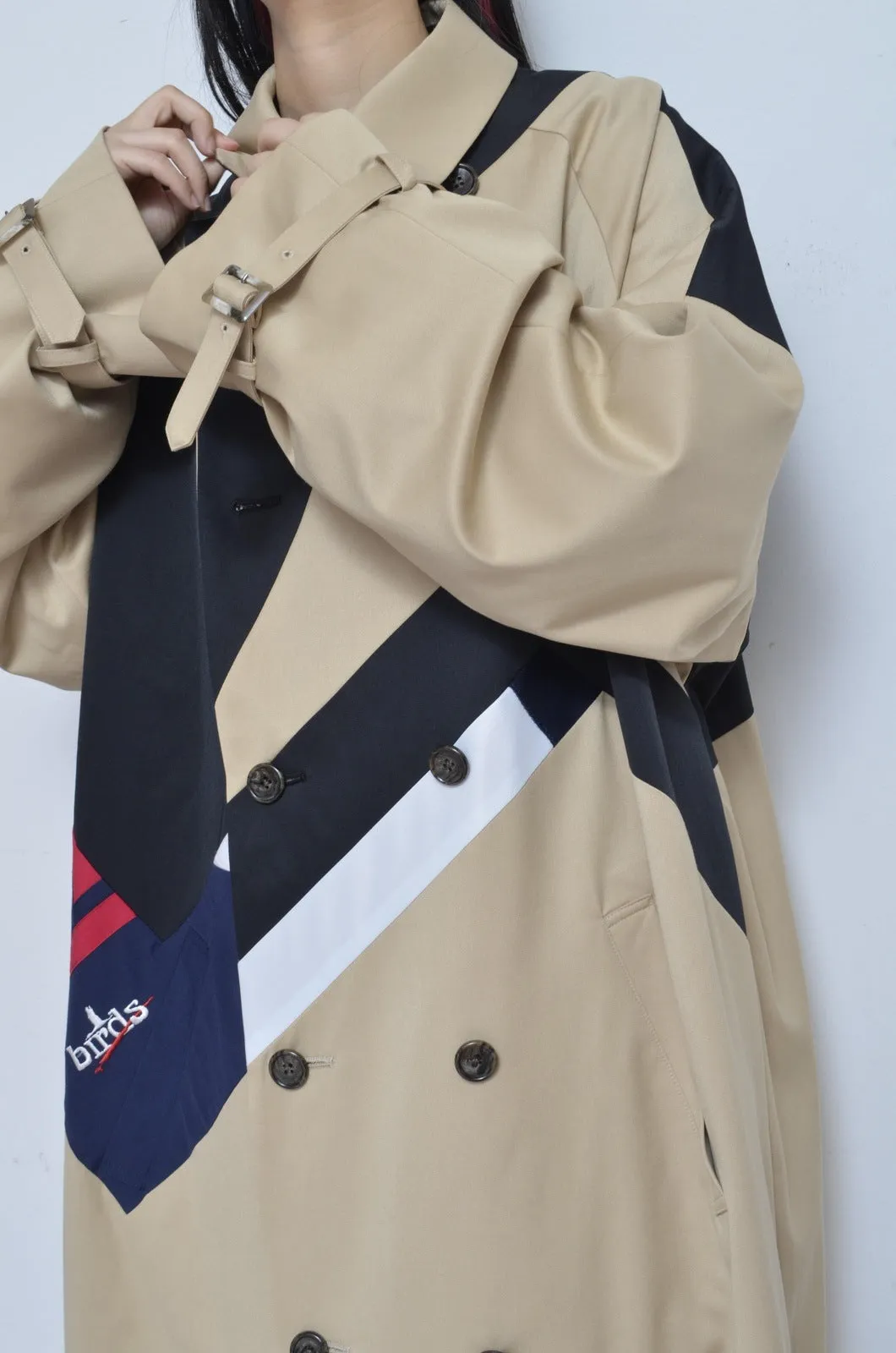 REMIX TRENCH COAT/BEG/02