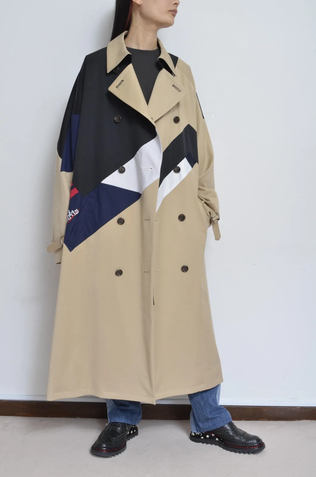 REMIX TRENCH COAT/BEG/02