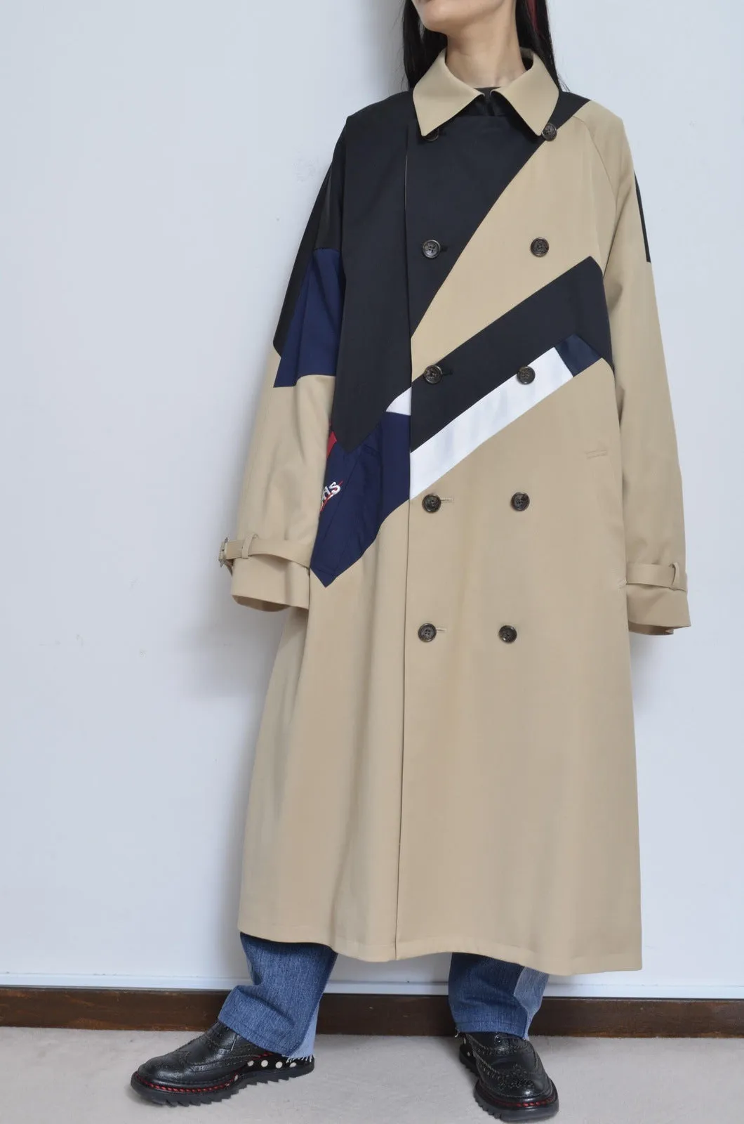 REMIX TRENCH COAT/BEG/02