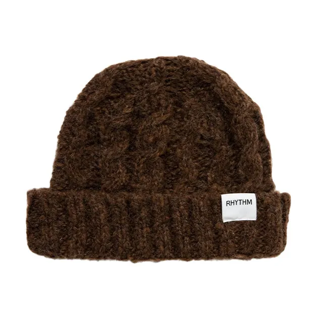 RHYTHM FISHERMAN BEANIE - CHOC