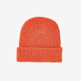 Rib Knit Beanie - Camel Poppy