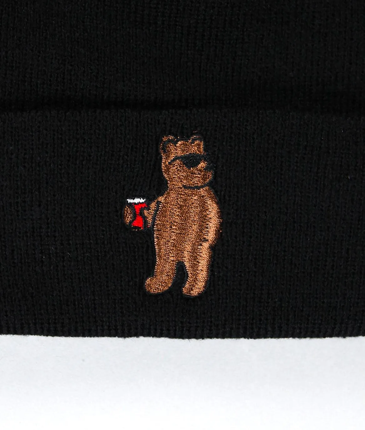 Riot Bear Embroidered Beanie