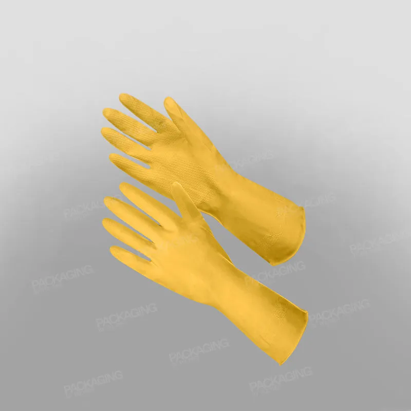 Rubber Gloves Yellow