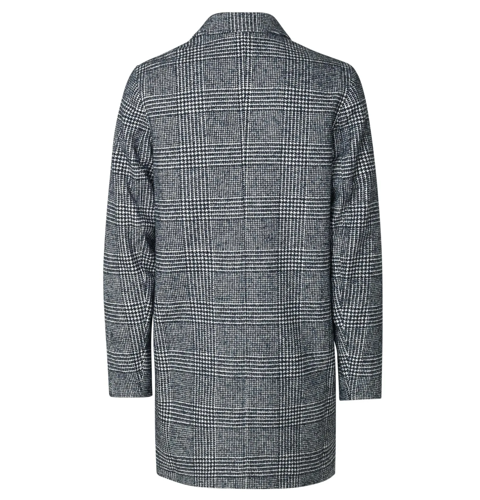 Samsoe & Samsoe Grin Coat – Blue Check