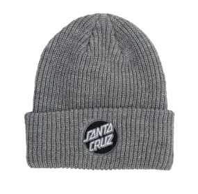 Santa Cruz Other Dot Beanie, Heather Grey