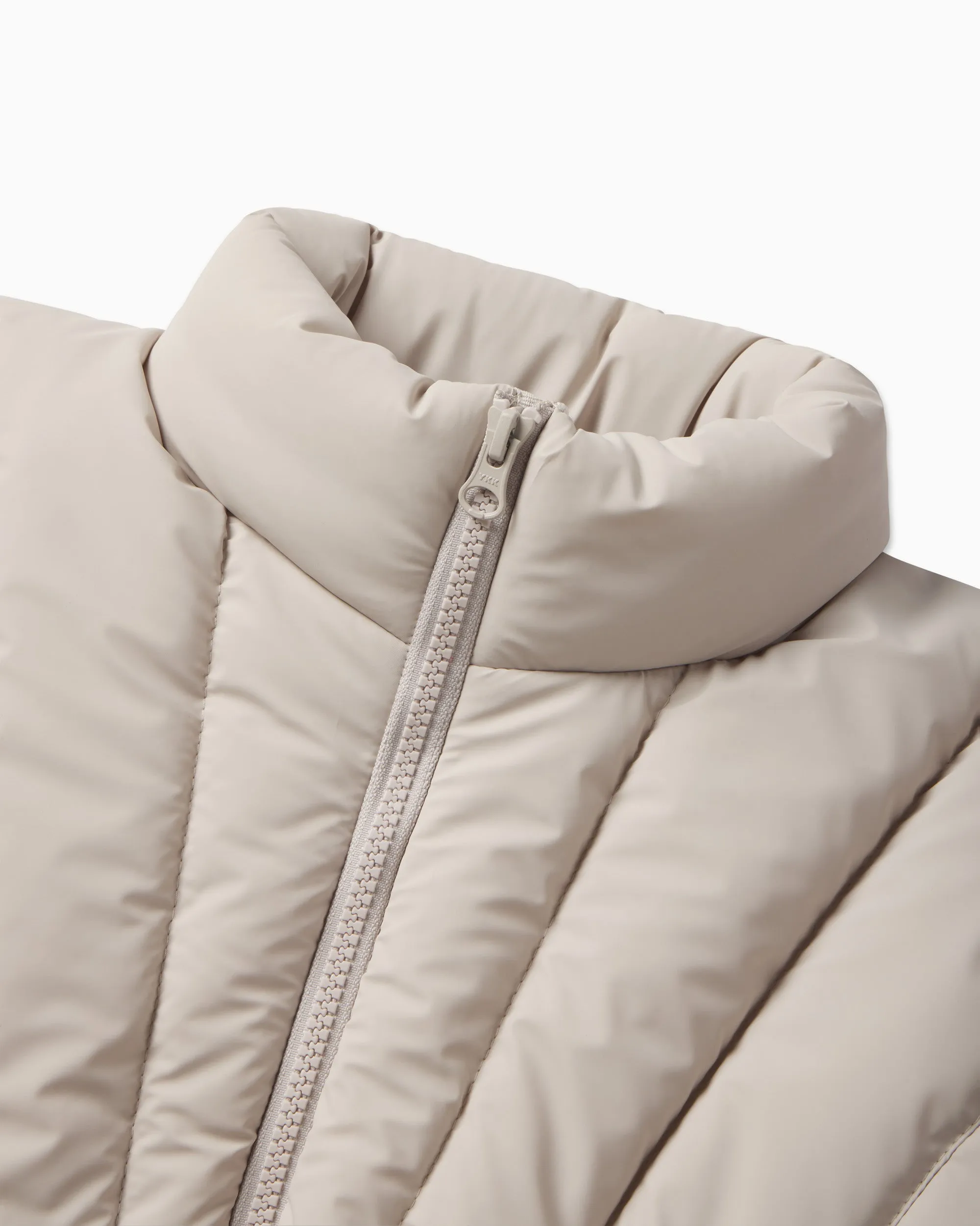 Sculpted Puffer Jacket | Stone