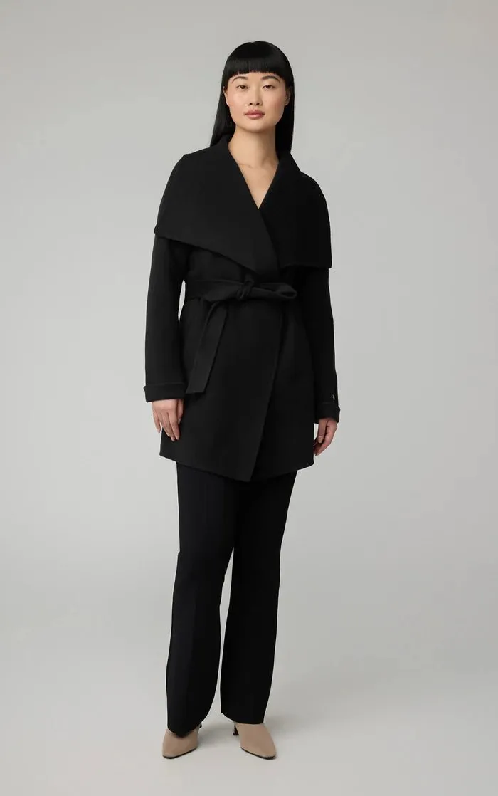 SOIA&KYO BRIDGETTE-N - Straight-Fit Double-Face Wool Coat