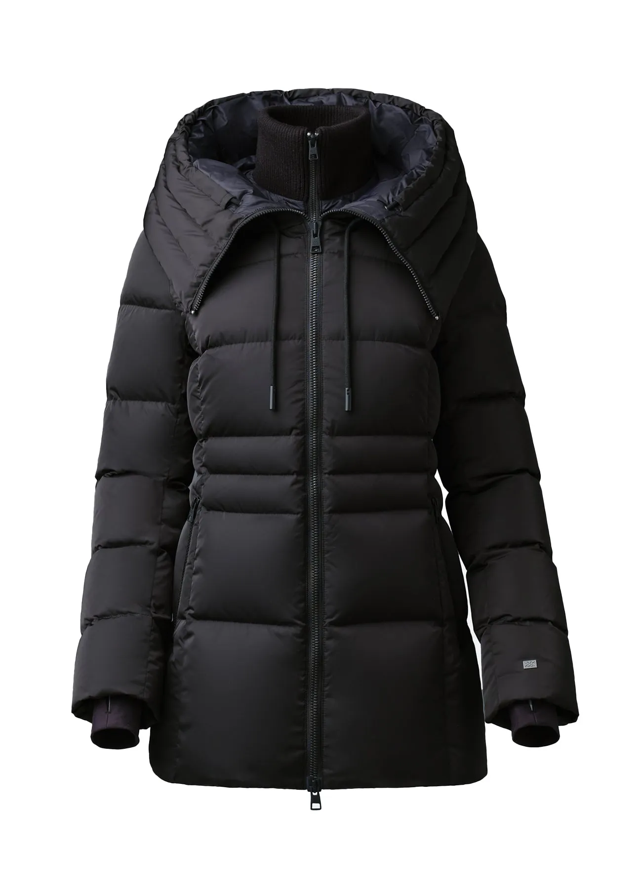 SOIA&KYO JUNE - Novo Down Coat With Bib & Hood