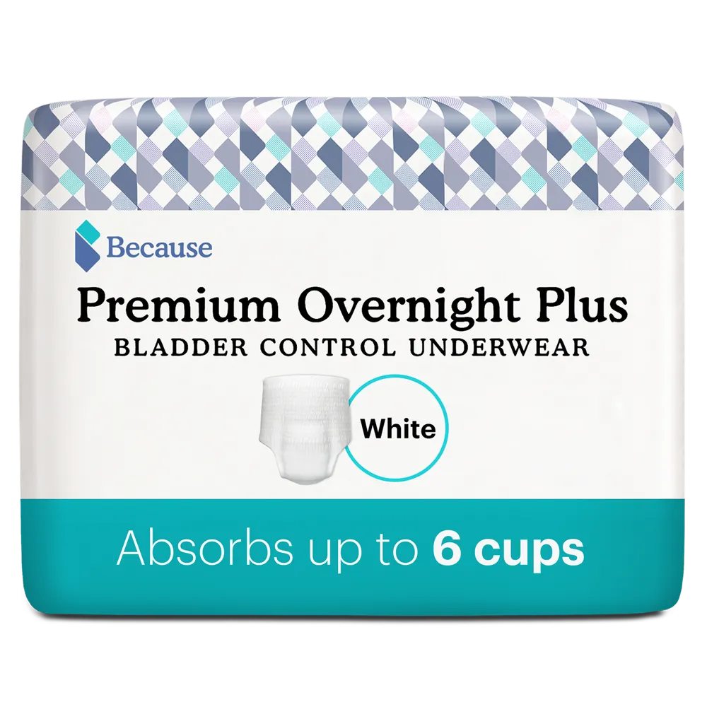 Starter Pack of Premium Plus Overnight Underwear for Men