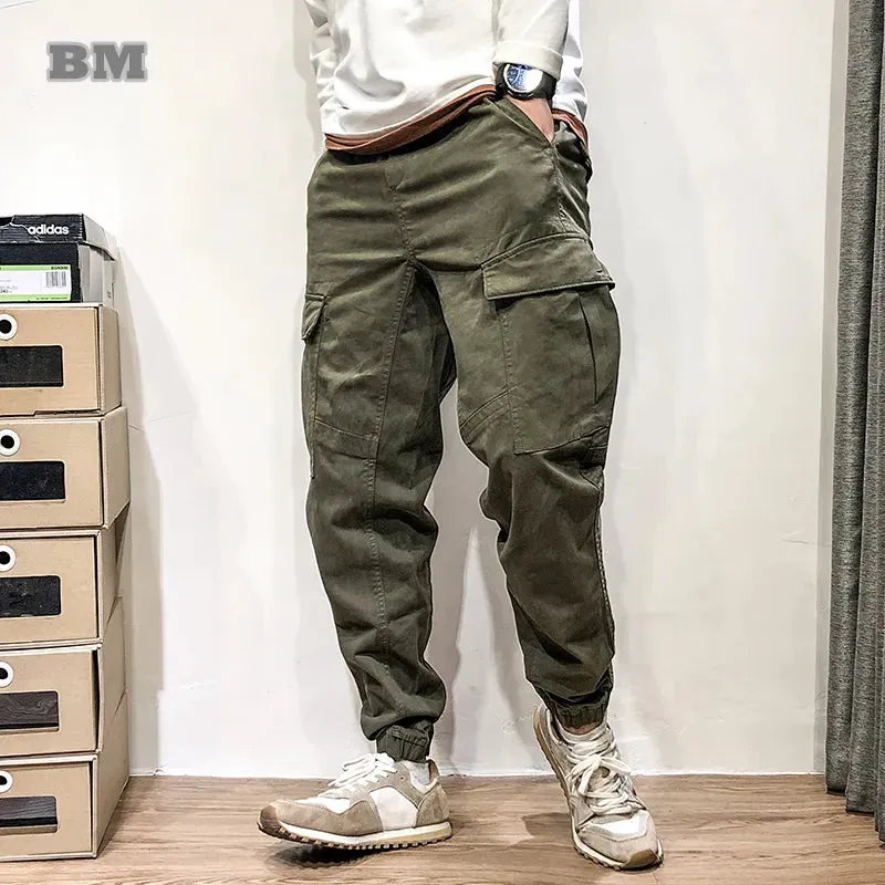 Streetwear Joggers Cargo Pants for Men - Military Tactical Trousers