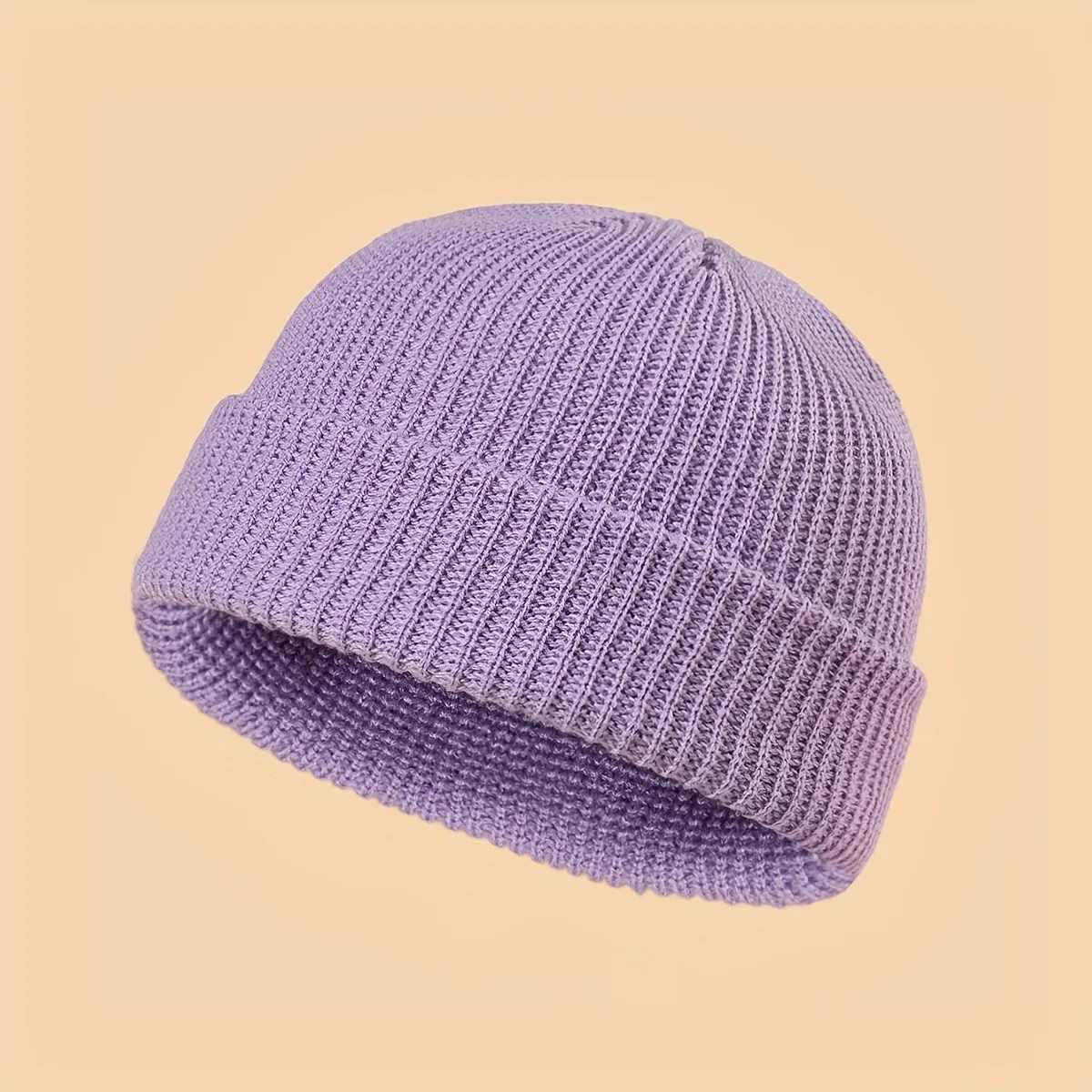 Stylish 1pc Mens Knitted Beanie Hat  A Perfect Gift