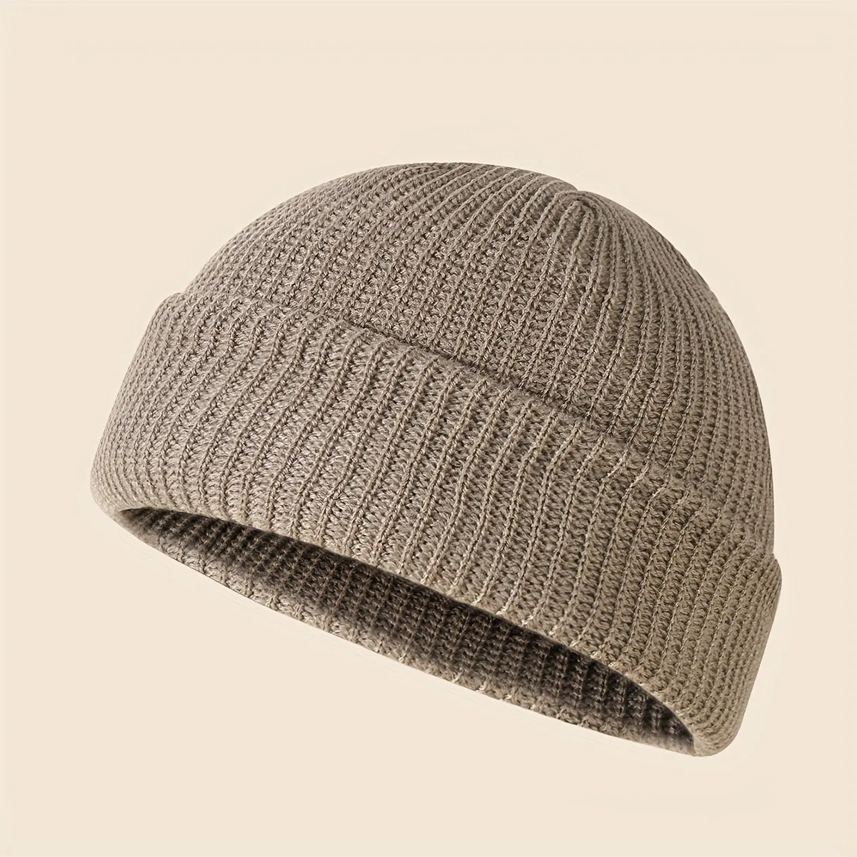 Stylish 1pc Mens Knitted Beanie Hat  A Perfect Gift