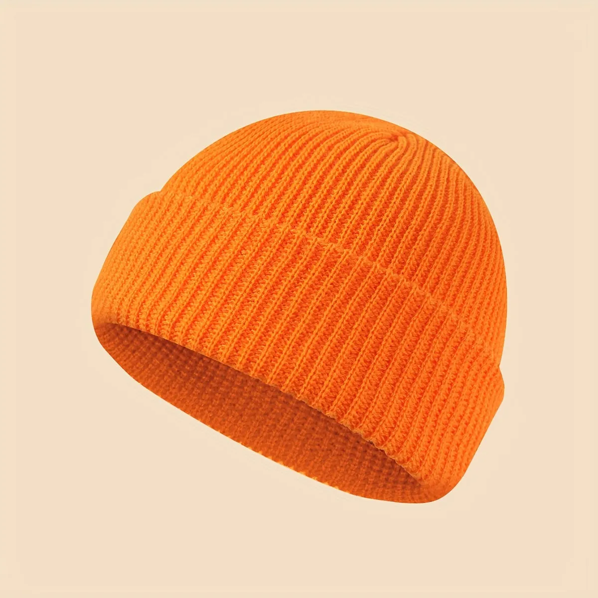 Stylish 1pc Mens Knitted Beanie Hat  A Perfect Gift