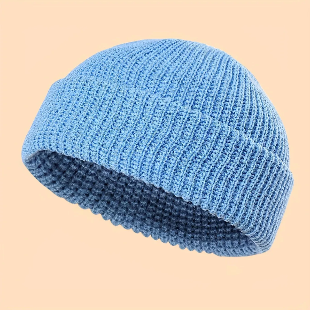 Stylish 1pc Mens Knitted Beanie Hat  A Perfect Gift