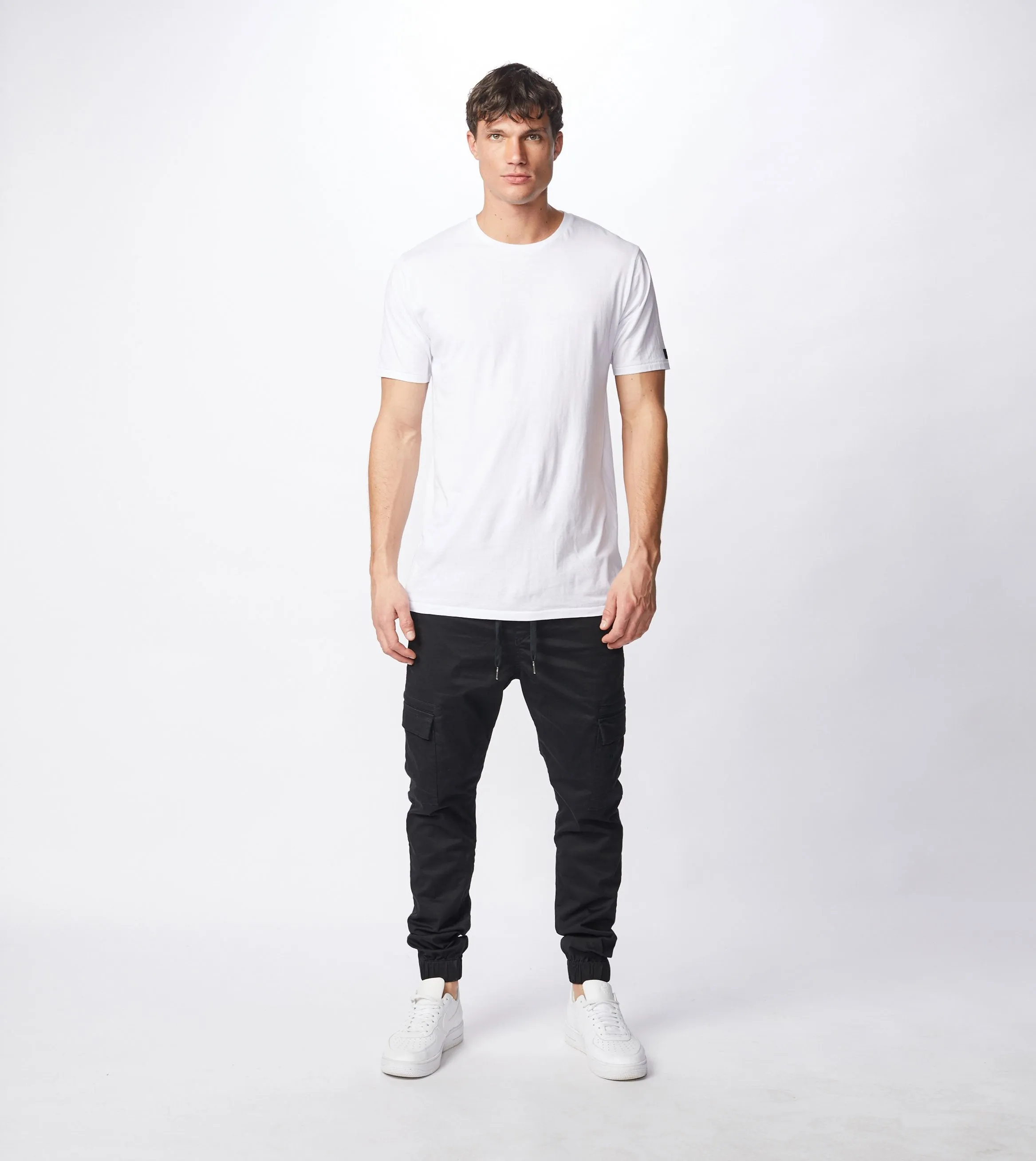 Sureshot Lightweight Cargo Jogger Washed Black - Sale