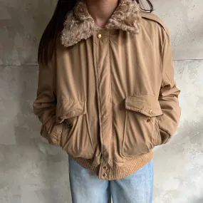 Tan Puffer Jacket