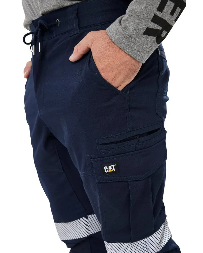 Taped Cuffed Dynamic Pant - Navy