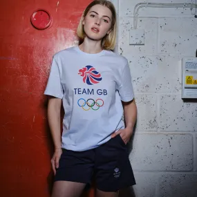 Team GB Icon Logo White T-Shirt