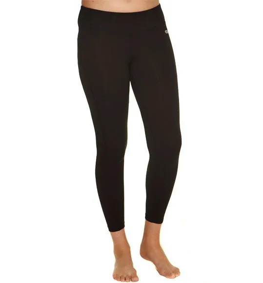 Terramar Womens 2.0 Midweight Pants - Plus Size/Black #W8218W