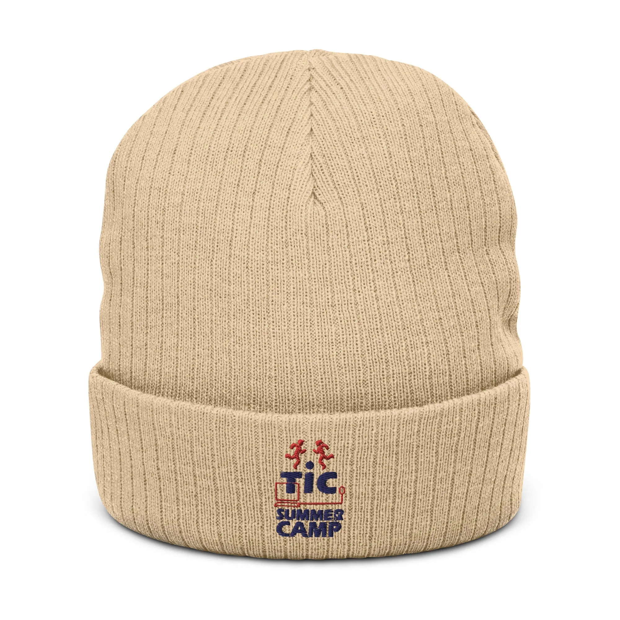 TIC Ribbed Knit Beanie